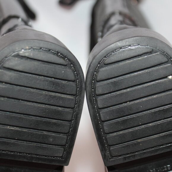 Coach Tristee Outline Signature Back Lace-up Boots - Picture 9 of 16